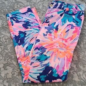 EUC Lilly Pulitzer Kelly skinny ankle pants 4